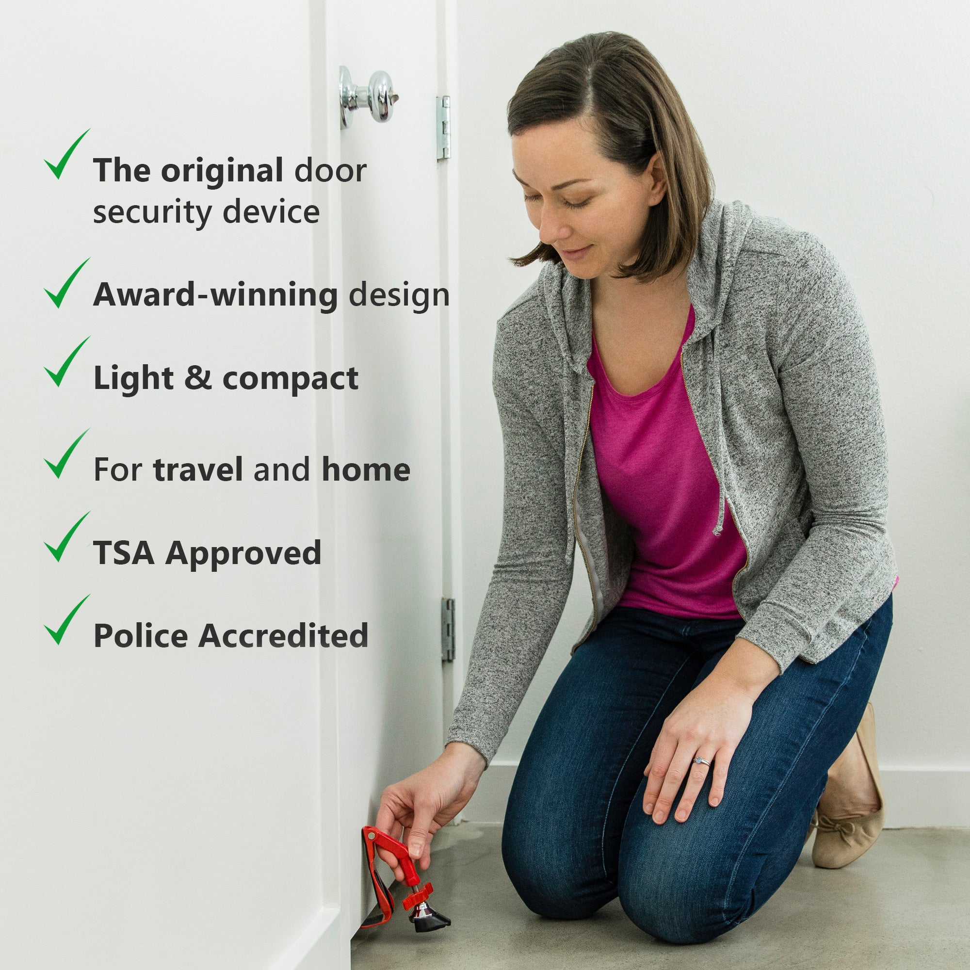 TWIN PACK DoorJammer: Portable
