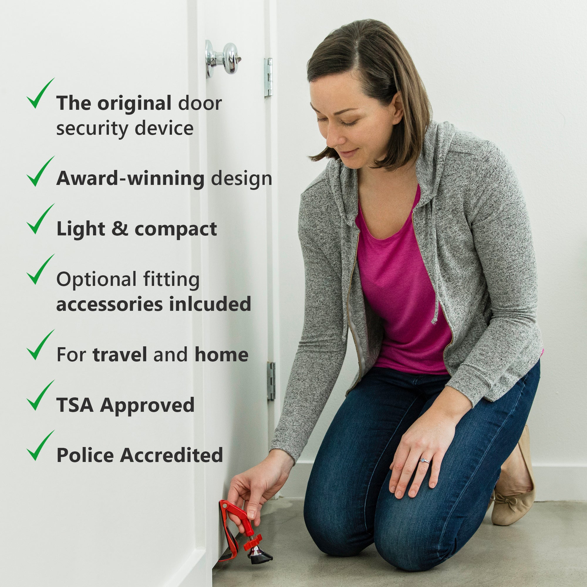 TWIN PACK DoorJammer: Portable